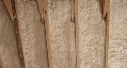 closed-cell spray foam for Bella Vista applications