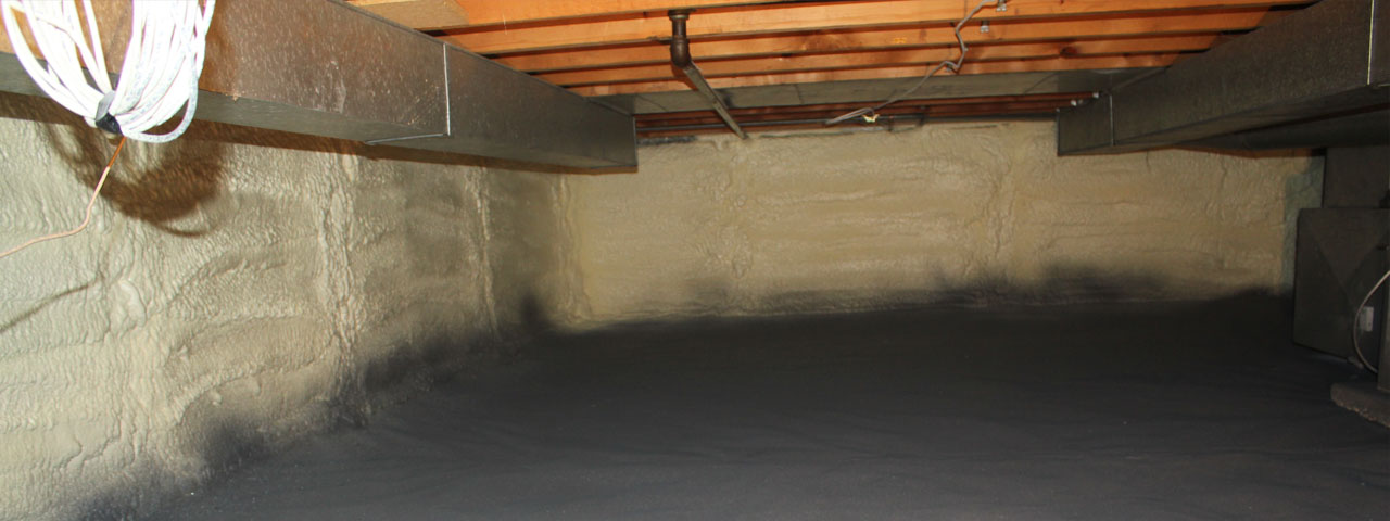 Bella Vista spray foam insulation for crawl spaces